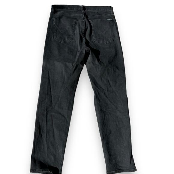 Hudson Zoeey High Rise Ankle Straight Leg Black Jeans - Picture 3 of 6